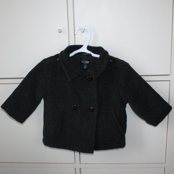 Classic baby boy pea coat 12 months - Picture 16 of 16